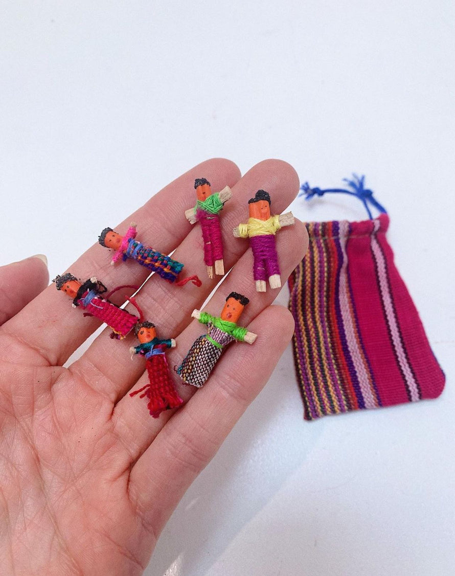 How to Use Handmade Guatemalan Worry Dolls for Stress Relief