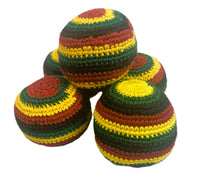 Hacky Sacks: Rasta Stripe Design