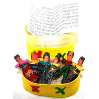 6 Mini Worry Dolls In A Traditional Box Worry Dolls