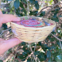 72 Mini Worry Dolls in Cute Cane Basket Worry Dolls