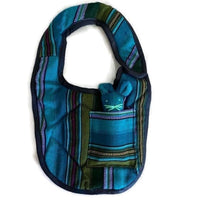 Baby Bibs with Toy - Handmade in Guatemala Worry Dolls