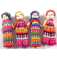Big Worry Dolls in a traditional box Worry Dolls