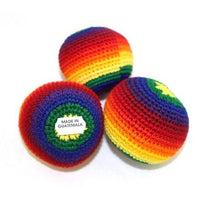 Hacky Sacks: Rainbow Design Worry Dolls