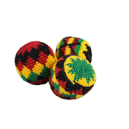 Hacky Sacks: Rasta Design Worry Dolls