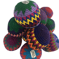 Hacky Sacks: Zig Zag Colourful Design Worry Dolls