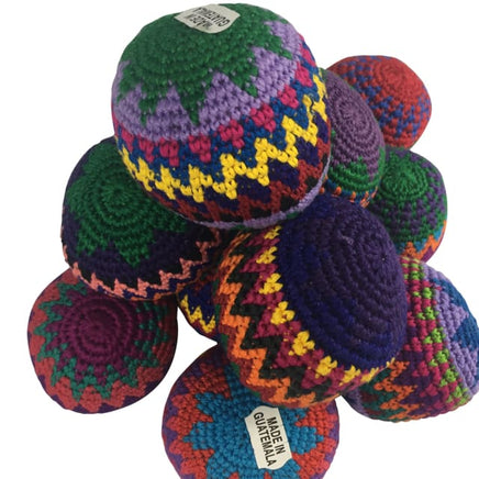 Hacky Sacks: Zig Zag Colourful Design Worry Dolls