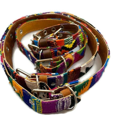 Hand Woven Mayan Pet Collars - Made in Guatemala Worry Dolls