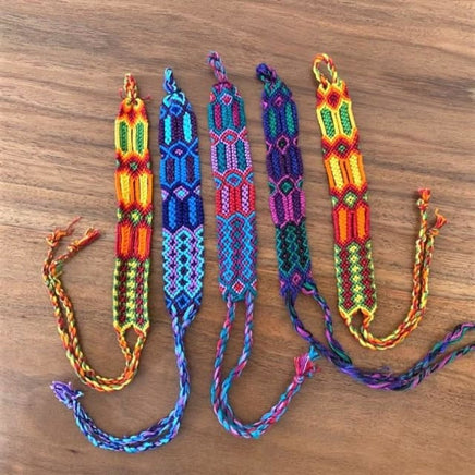 Luxury Cotton friendship bracelets Worry Dolls