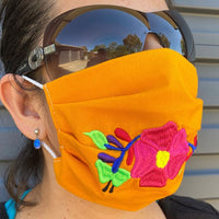 NEW: Embroided Reusable Face Mask - Made in Mexico Worry Dolls