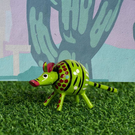 Nodding Animals- Nodding Heads - Handcrafted & Painted in Mexico Worry Dolls