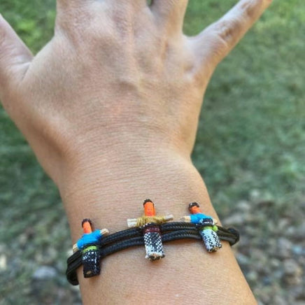 The Three Worry Dolls Amigos Mayan Friendship Bracelet Worry Dolls