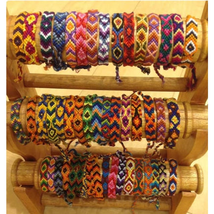 Thick Cotton friendship bracelets Worry Dolls