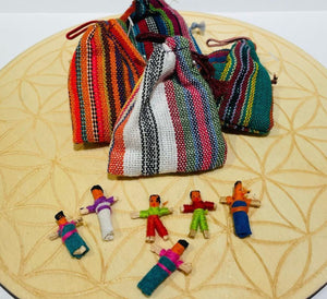 Different types of worry dolls from around the world