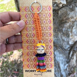 Big Worry Doll Keyring - Bag Charm Tag Decoration Worry Dolls