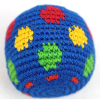 Hacky Sacks: Spotty Colourful Design Worry Dolls