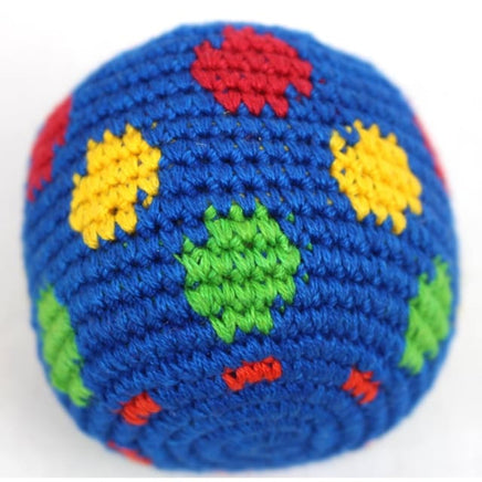 Hacky Sacks: Spotty Colourful Design Worry Dolls