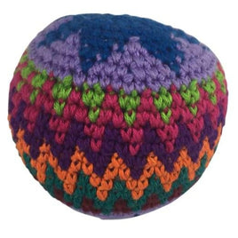 Hacky Sacks: Zig Zag Colourful Design Worry Dolls